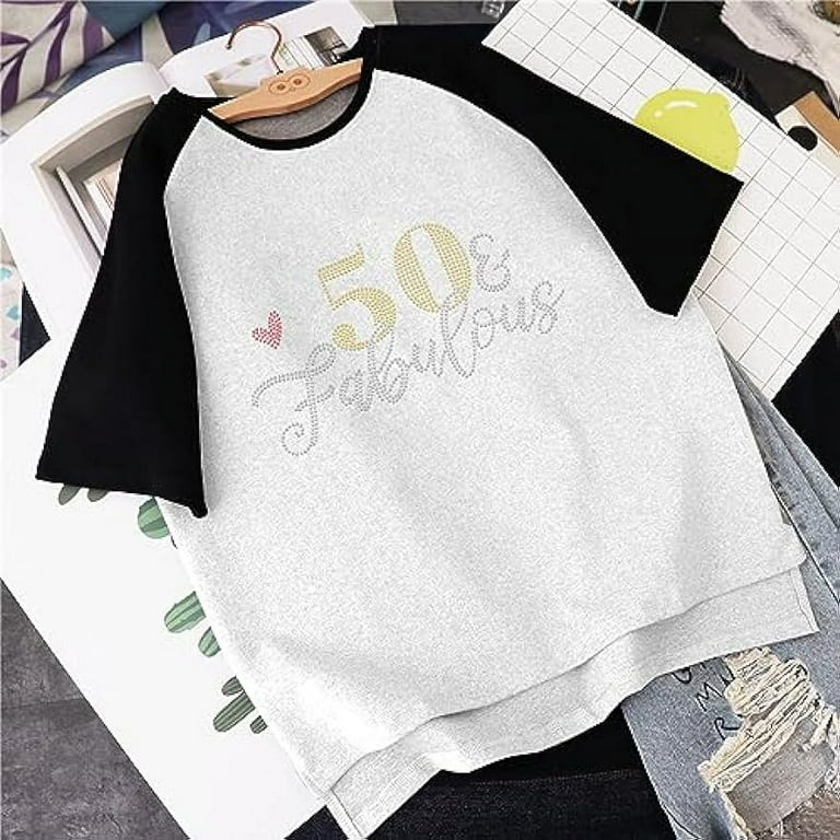 50 and fabulous rhinestone shirts