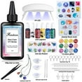 thumbnail image 2 of UV Resin Kit with Light,116Pcs Resin Jewelry Making Kit with 100g Fast Cure Clear Hard Low Odor UV Resin, Color Pigment, Resin Accessories, UV Resin Starter Kit for Jewelry Earrings Necklace Bracelet, 2 of 6
