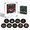 C, variant on Spin Shelf Magnetic Record Player,Magnetic Vinyl Record Player, 9 Interchangeable Mini Records,Easy Setup, One-Touch Control,Led Glow,Suitable For Home And Holiday Decoration