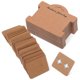 thumbnail image 1 of unbranded 200Ud Soporte De Cartón Kraft Para Exhibir Pulseras Y Aretes En Tiendas Y Ferias, 1 of 6