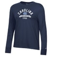 thumbnail image 2 of Women's Champion Navy North Carolina Tar Heels Core Long Sleeve T-Shirt, 2 of 3