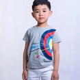 thumbnail image 4 of URMAGIC Little Boys Summer Clothes Cartoon Cotton Tops Tees Kids Baby Toddler Short Sleeve T-Shirts 2-8T, 4 of 4