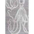thumbnail image 2 of nuLOOM Thomas Paul Octopus Area Rug, 3' x 5', Grey, 2 of 3