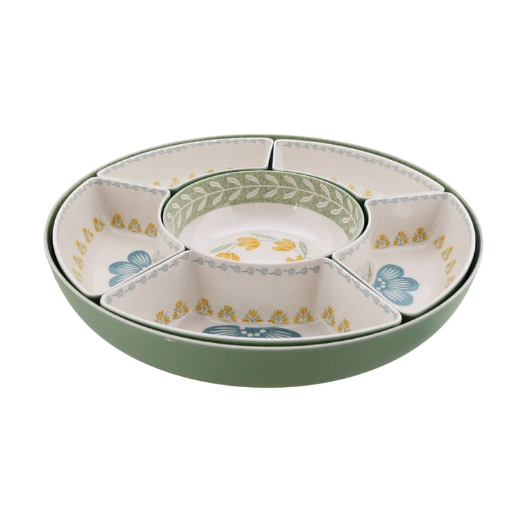 Better Homes & Gardens Bamboo Melamine Chip & Dip Set photo 3