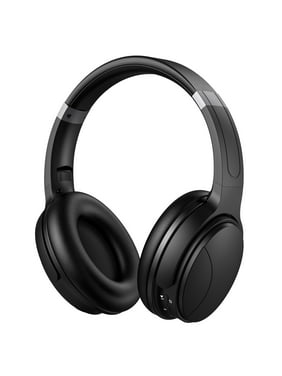 VILINICE Noise Cancelling Headphones, Wireless Bluetooth Over Ear Headphones with Microphone, Black, Q8