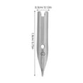 thumbnail image 2 of KONTONTY  40 Pcs Replacement Nibs for Fountain Pens Spare Calligraphy Student Silver, 2 of 8