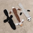 thumbnail image 4 of CHUANK Dan 3pcs Pet Plush Toy Creative Empty Plush Toy for Dog Cat Pet (Squirrel  Raccoon   Pattern), 4 of 4