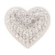 thumbnail image 1 of Chic Heart Shaped DIY Phone Case Charms Blinged Decorations Phone Shell Accessories - Rhinestone Pur, 1 of 5