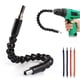 thumbnail image 3 of Varilla de extensión para taladro eléctrico de eje flexible de 295 mm Eje flexible naranja de 295 mm * 2 tornillos de herramienta de broca flexible para destornilladores y brocas oso de fresa Electrónica, 3 of 5