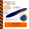 thumbnail image 6 of Copper Fit Work Gear Arch Relief Orthotics | Shock Absorbing | Men’s Size 8-13, 6 of 6