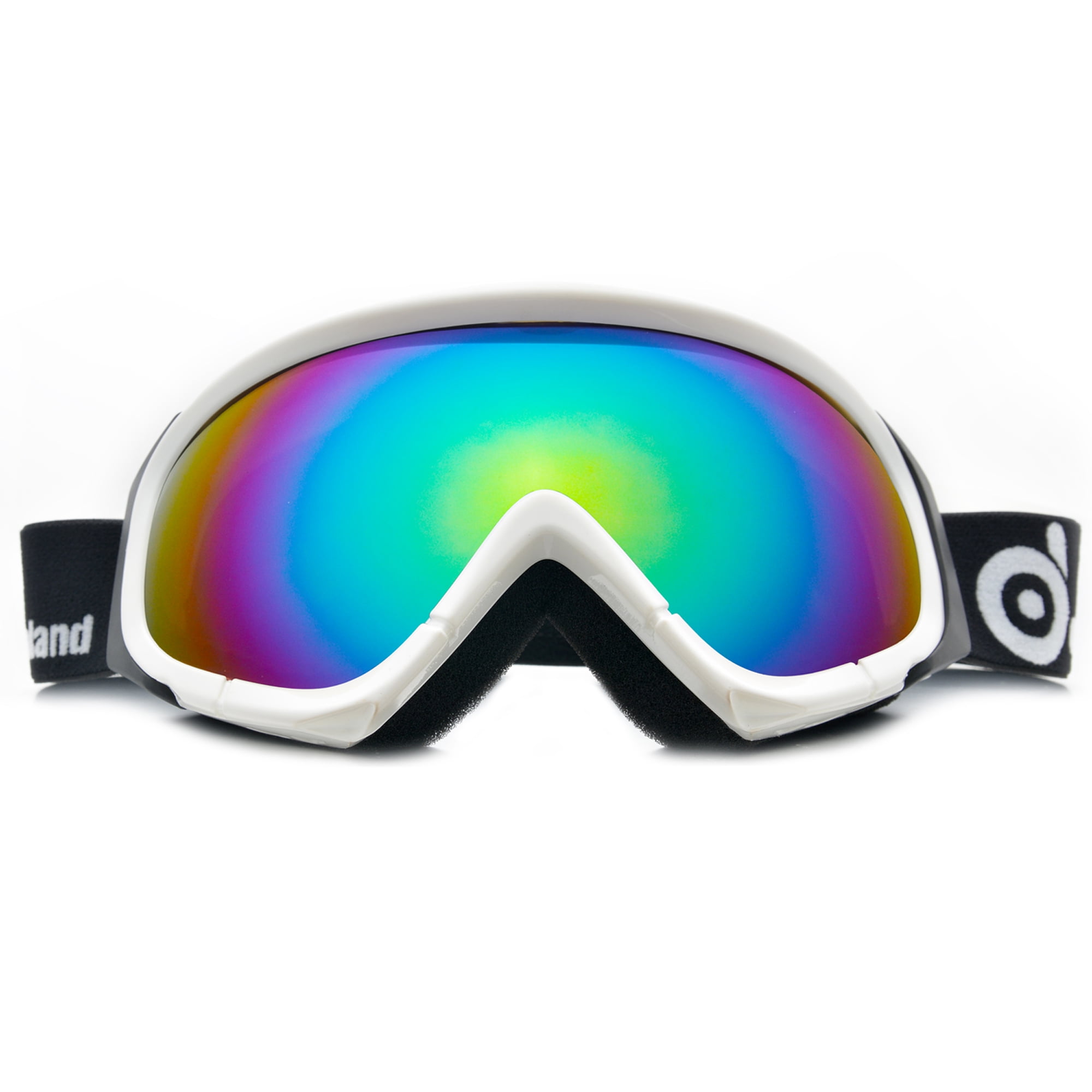 odoland ski goggles for adult man & woman uv400 protection antifog