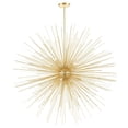 thumbnail image 4 of CWI Lighting Savannah 14 Light Contemporary Metal Chandelier in Gold Leaf, 4 of 5