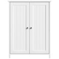 thumbnail image 1 of Yaheetech Armoire Autoportante au Sol avec 2 Portes et 2 Tablettes, Blanc, 1 of 7
