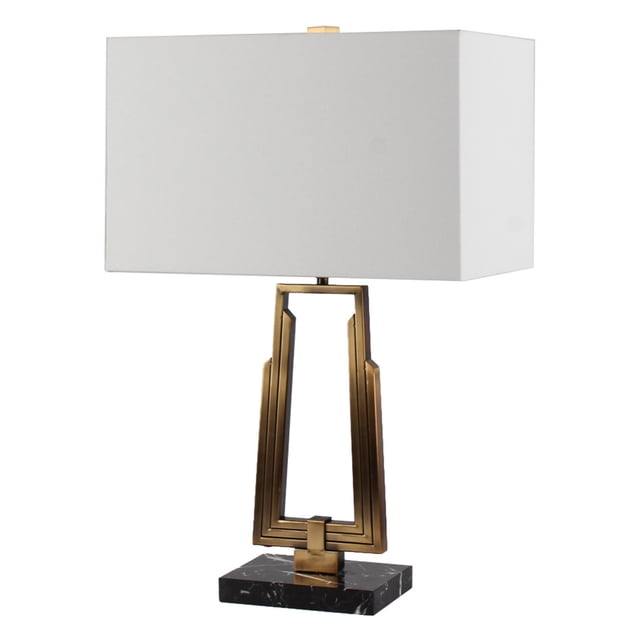 Sagebrook Home Metal 28" Table Lamp, Gold/Black