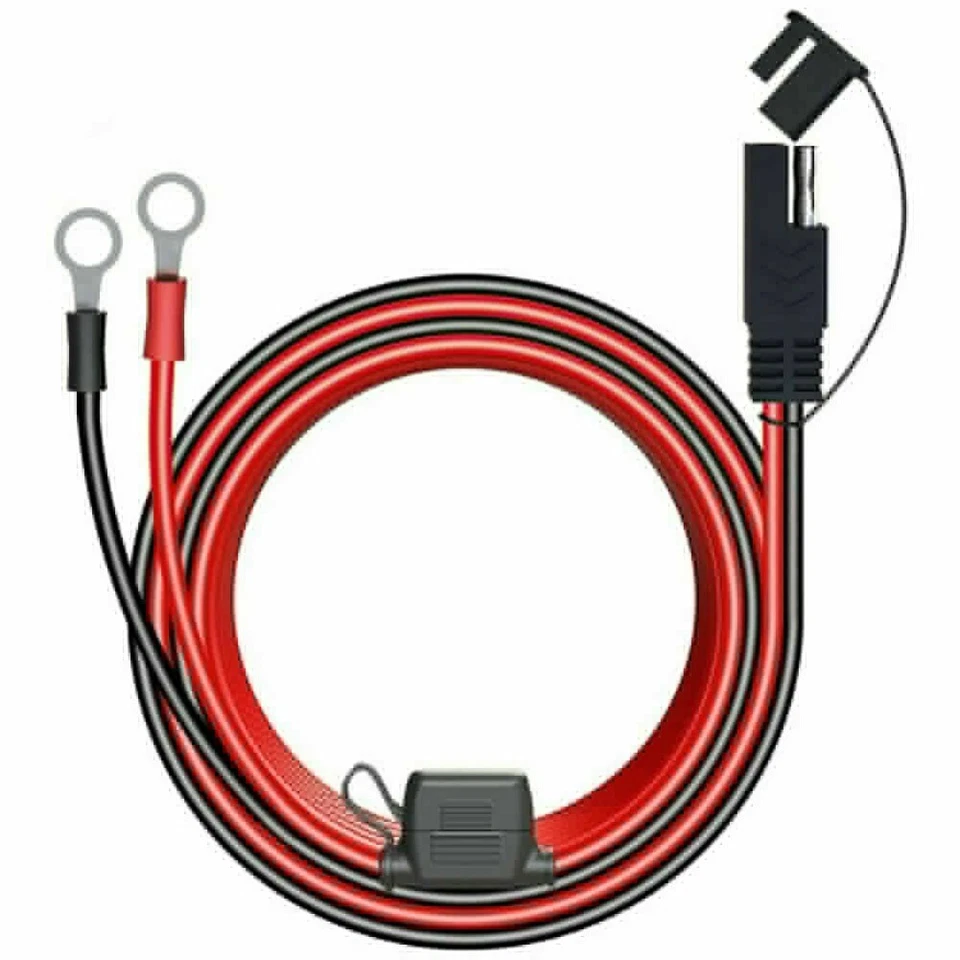 BUTTERFLY- 2M 16Awg Sae Terminal Battery Power Cord Cable Tender Harness Wire Extension