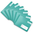 thumbnail image 1 of Cuaderno Cosido Italiano Ferrini 100H Cuadro Aleman Turquesa 6Pack, 1 of 2