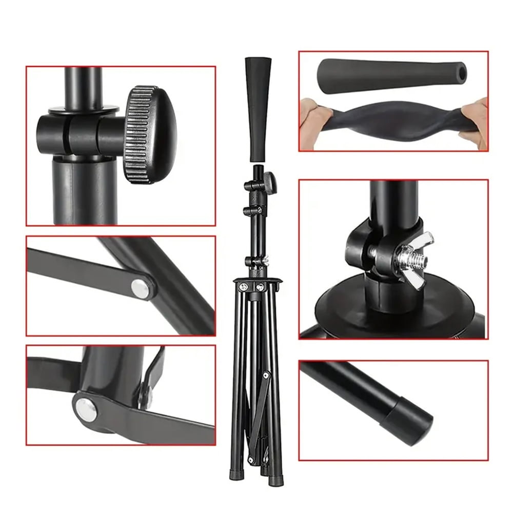 Baseball Baseball Hitting Triangle Tee With Elastic Rubber Top Adjustable Height 70-118cm Stable Triangle Base Portable For Kids & Adults