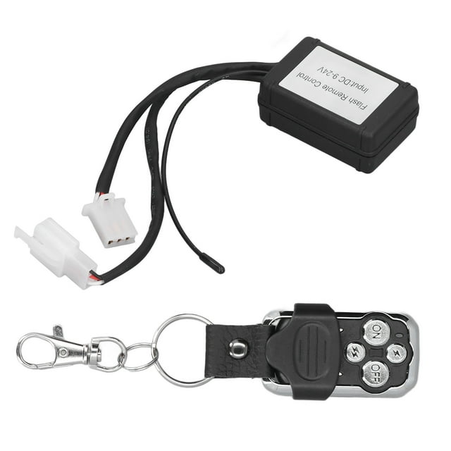 Módulo intermitente, controlador estroboscópico de flash Módulo intermitente de coche ABS Relé estroboscópico de control remoto Probado y confiable