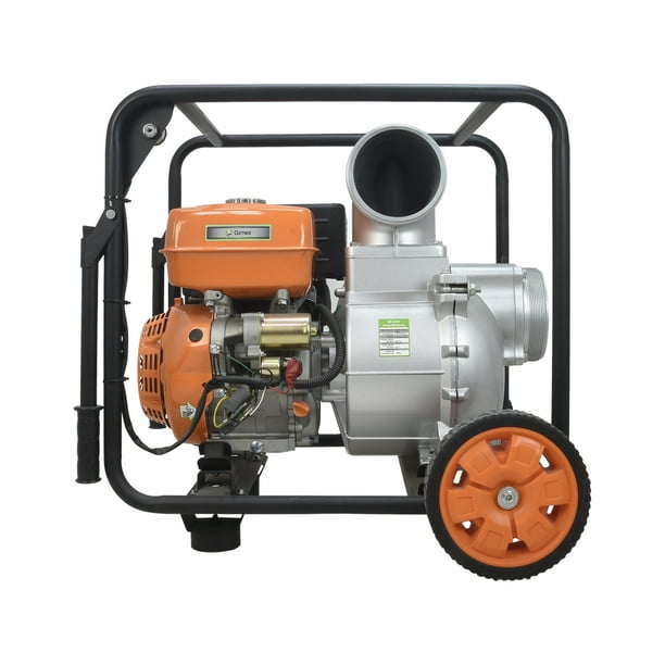 Motobomba Equipo De Riego Agricola A Gasolina 420Cc 14Hp 6plg Arr. Elec. Gimex GM150ZB2082QE