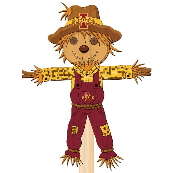 Iowa State Cyclones 12" Scarecrow Yard Stake