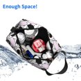 thumbnail image 6 of Goofa Cute Animal with Cow Printed Toiletry Bag with Handle,Large Capacity Travel Makeup Cosmetic Bag for Women, Carry on Airport Airline Compliant Bag, 6 of 9