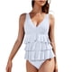 thumbnail image 1 of Conjunto de Bikini de Cintura Alta para las Mujeres Traje de Baño de Eslinga de Control Del Estómago, Corbata de Espalda Crisscross, 1 of 6