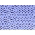 thumbnail image 1 of Ahgly Company Machine Washable Indoor Rectangle Abstract Blue Modern Area Rugs, 7' x 9', 1 of 4