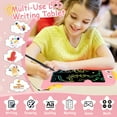 thumbnail image 6 of KiddiTouch LCD Writting Tablet for Kids 10 Inch Dinosaur Erasable Doodle Board Mess Free Drawing Pad for Boys Educational Toys Birthday Gift(Pink), 6 of 7