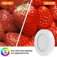 thumbnail image 5 of VST Smart Under Cabinet Lighting Work with Alexa Google Assistant App Remote Control, Recessed or Surface Mount 12V 2W/Pc Puck Light for Kitchen Under Counter, 6 Pack 3000K~6000K,White, 5 of 9