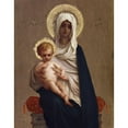 thumbnail image 3 of Ernest Hébert 15x18 Black Modern Framed Museum Art Print Titled - Virgin of the Deliverance (C.1872), 3 of 5