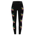 thumbnail image 4 of Leggings For Women Sports Yoga Colorful Printed Fashion Ankle Stretchy Comfortable Breathable Trendy Workouts Leisure Pants, 4 of 4