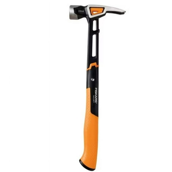Fiskars Pro Isocore 22Oz 16In Forged Steel Head Framing Hammer