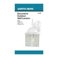thumbnail image 2 of Nuvo Lighting - Adams-1 Light Outdoor Wall Lantern-6.13 Inches Wide by 13.75, 2 of 5