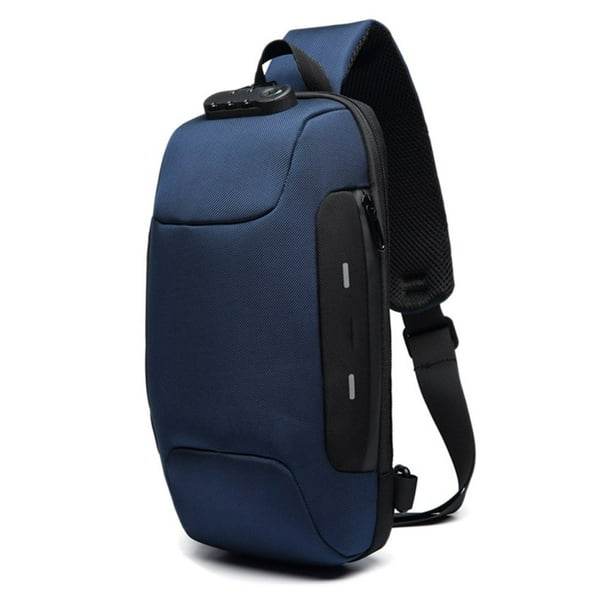 Anti theft Backpack With 3 Digit Lock Shoulder Bag Waterproof for Mobile Phone Travel New
