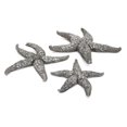thumbnail image 1 of Décors Muraux Magali Starfish&44; Argent - Lot de 3, 1 of 1
