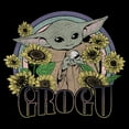 thumbnail image 2 of Men's Star Wars: The Mandalorian Sunflower Grogu Graphic T-Shirt, 2 of 5