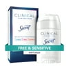 Secret Clinical Soft Solid Antiperspirant and Deodorant, Unscented Sensitive, 1.6 oz