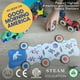 thumbnail image 3 of Juego Construction Magnet Toy Clixo Wheel Creator, 72 piezas, 3 of 7