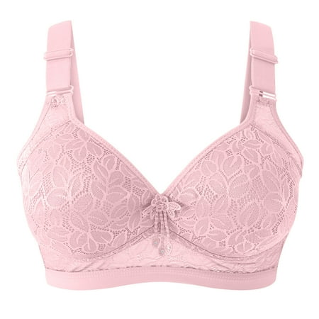 

TZNBGO Push Up Bras for Women Backless Bra Minimizer Bras Non Wired No Underwire Women s No Rims Comfortable Four Breasted Adjust Solid Color Bra No Rims Gathered Comfortable Solid Color Thi5376