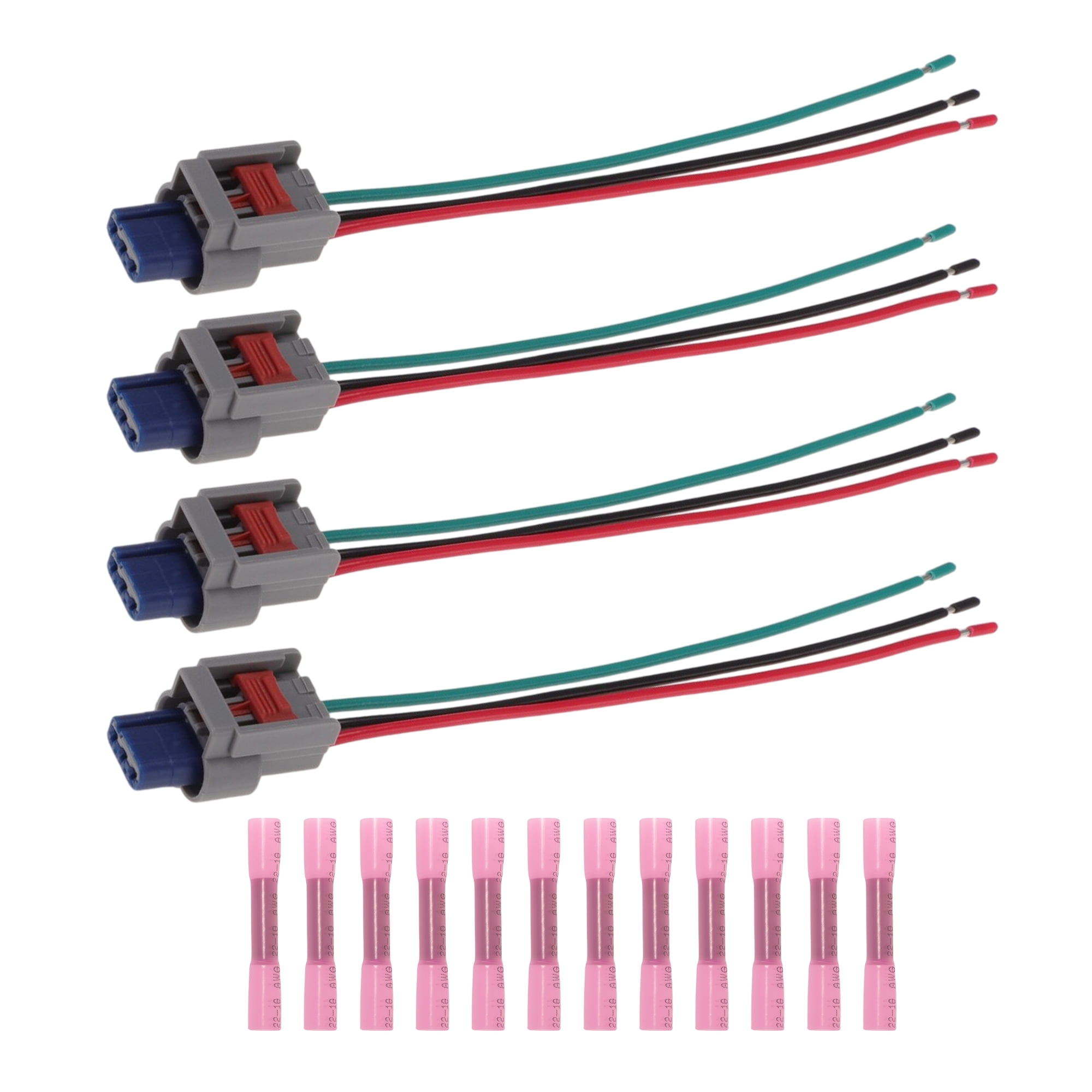 Unique Bargains Ignition Coil Connector for Jeep Compass 2.0L 2.4L L4 2007-2017 for Jeep Patriot 2.0L L4 2007-2017 Harness Wiring Plug Pigtail 1 Set