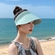 thumbnail image 4 of Sombreros con visera solar, gorra de golf plegable de ala ancha para mujer, sombrero de playa para mujer, sombrero de viaje con protección UV para mujer, ala ancha, 4 of 6