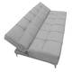 thumbnail image 5 of Sofa Cama Reclinable El Bazar Store New York Gris Plata , Futon 3 posiciones, Sala, Love Seat, 5 of 9