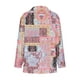 thumbnail image 4 of Pntutb Mujer Primavera y Otoño Solapa Estampado Temperamento Slim Fit Small Blazer Flash Picks Pntutb Pntutb-4793, 4 of 4