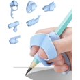 thumbnail image 1 of Crayon Progressif pour Enfants 6 Pcs Clips d'Entraînement pour Doigts, 1 of 5