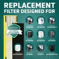 thumbnail image 6 of GermGuardian Air Purifier Replacement Filter B, FLT48254PK, HEPA Pure, 4 Pack, AC4300, AC4900, AC4800, 6 of 8