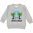 thumbnail image 2 of Inktastic Summer Vacation in Myrtle Beach Toddler Sweatshirt, 2 of 4