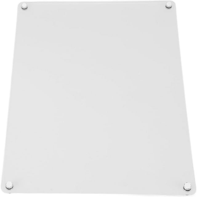 FYBTO Tableau Magnétique Effaçable à Sec, Tableau de Planification en Acrylique Transparent, Tableau d'Agenda, Tableau Magnétique Réutilisable avec Marqueur Effaçable à Sec, pour Réfrigérateur (Planche Vierge)-0630