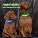 thumbnail image 2 of Collar de perro LED recargable: collares de perro iluminados, collar de cachorro LED ajustable, collar de mascota brillante, luces intermitentes para perros para caminar de noche (rojo, azul, verde,, 2 of 5