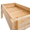 thumbnail image 2 of All Things Cedar RGL34 Deluxe Cedar Raised Garden Box with Legs - 48L x 25W x 34H, 2 of 2