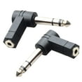 thumbnail image 2 of Convertidor de Auxiliar 4pcs Hugo Convertidor de adaptador de audio 6.35mm a 3.5mm, 2 of 10